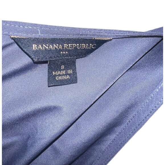 Banana Republic Womens Sleeveless Colorblock Dress Blue & Black Size 8 (Medium) - Picture 3 of 15